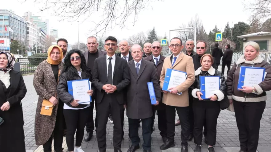 Alternatif Parti Resmi Kuruluş Dilekçesini İçişleri Bakanlığı’na Sunduk