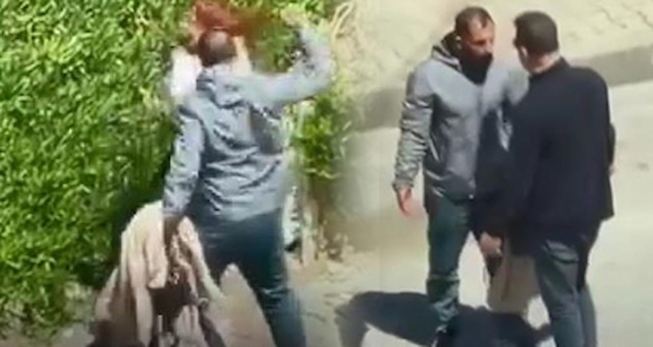 İstanbul’da Sokakta Kadına Şiddet Uygulayan Saldırgan, Müdahale Edenlere Saldırdı